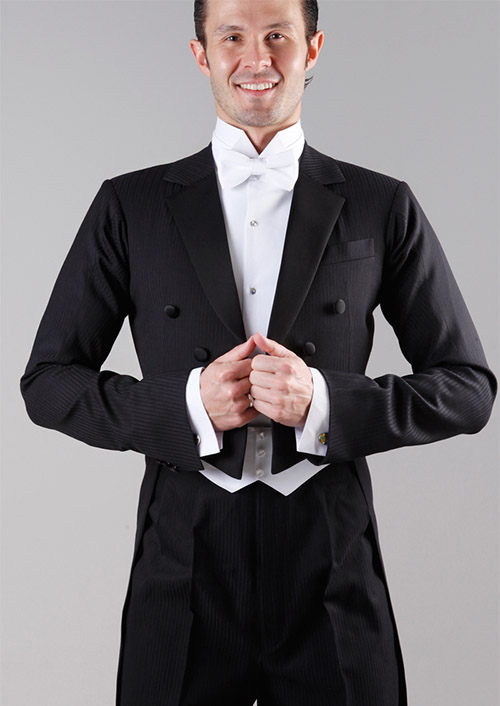 Ballroom tailcoat with vest