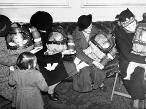 Gas Masks For Babies Tested At An English Hospital 1940 2