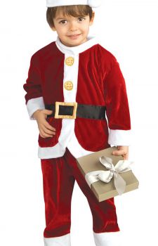Kids Little Santa Costume Large